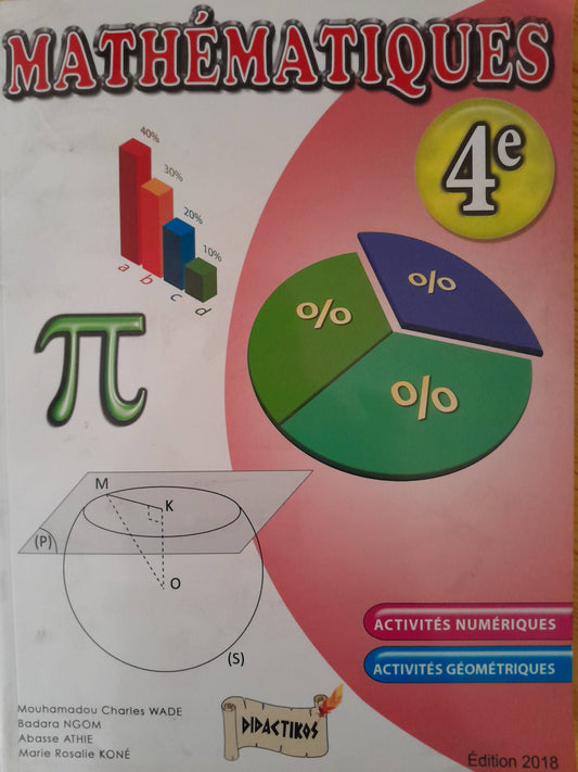 DIDACTIKOS Maths 4e