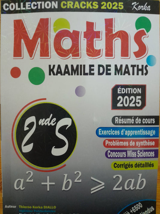 KAAMILE DE MATHS 2nd S - Korka DIALLO
